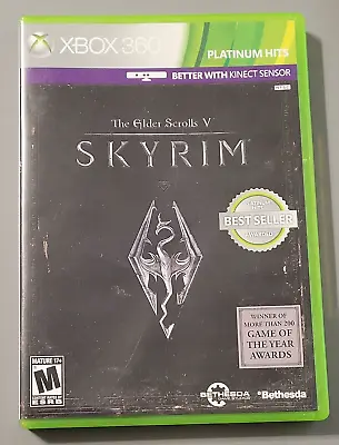 Elder Scrolls V Skyrim For Xbox 360 TESTED AND WORKS • $10