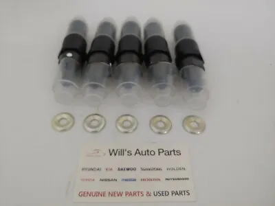 $499.60 • Buy Genuine New Fuel Injector 5ea Set Suits Ssangyong Musso Sports 2002-2006 2.9l#