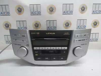 LEXUS RX SERIES RX400 86120-48A90 Radio/CD/Stereo Head Unit Mk2 03-09 • £180