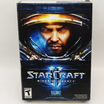 Starcraft II Wings Of Liberty (2010 Mac Win PC) Complete  • $4.78