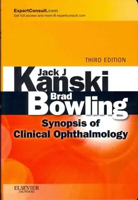 Synopsis Of Clinical Ophthalmology Paperback By Kanski Jack J. M.D.; Bowli... • £57.43