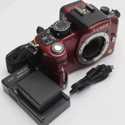 Panasonic LUMIX DMC-G1 Digital Camera 12.1MP Red • $119.89