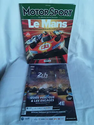 24 Hours Of Le Mans 2023 Programme Mint Condition Sealed + Motorsport Magazine • £14.99