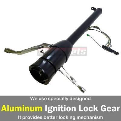 32  Black Stainless Automatic Tilt Steering Column Shift No Ignition Key GMChevy • $389.99