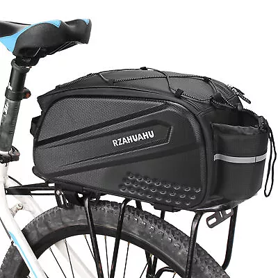 Lixada 10L  Rear  Bag Waterproof Cycling Rack Trunk Pannier New V8B6 • $29.54