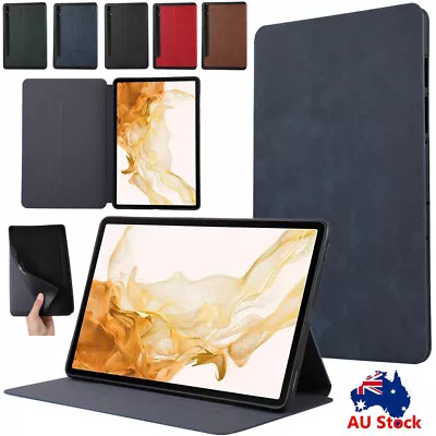 For Samsung Galaxy Tab S7 FE S8 Plus 11  12.4  Tablet Case Smart Leather Cover • $15.99