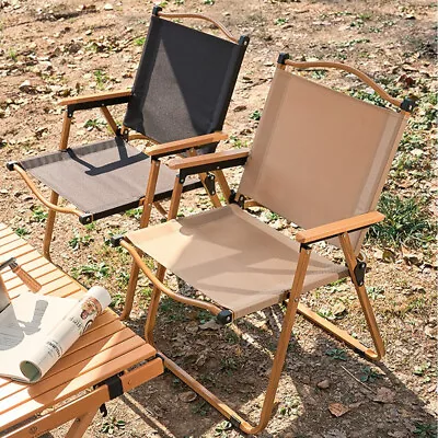 Portable Folding Camping Furniture Armrest Chair/ Cushion Party Outdoor Festival • £30.95