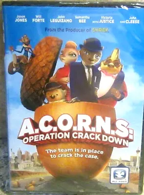A.C.O.R.N.S OPERATION CRACKDOWN DVD Animated / New Factory Sealed / Ships Free • $7.69