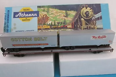 HO Scale Athearn Pacific Fruit Express 85ft All Purpose Flat Car  Lot#2635 • $14.95