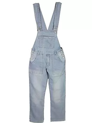 Men's Big And Tall Dungarees Denim Durable Workwear Comfort Vintage Size 30-50 • £31.99