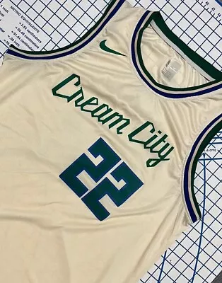 Nike Milwaukee Bucks Cream City Jersey Pat Connaughton #22 Size 52 • $40
