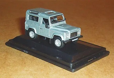 Oxford Diecast Land Rover Defender 90 Station Wagon 1:76 Orkney Grey Model Toy • £7.30