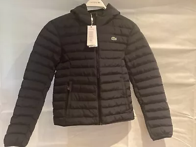 Lacoste Mens Puffa Jacket Brand New Size S 46fr Navy Blue • £99.99