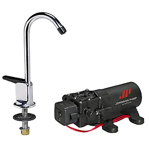 Johnson Pump 1.1 Pump/Faucet Combo 12V 61123 Boat Marine • $106.89