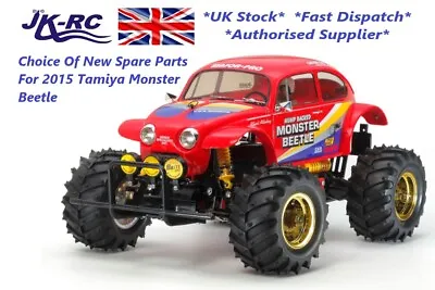 *CHOICE* Of New Genuine Spare Parts For Tamiya 'Monster Beetle 2015' RC Car • £4.99