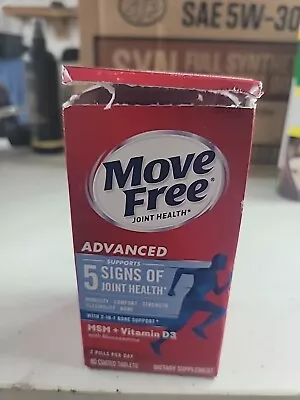 Move Free Glucosamine Chondroitin MSM Vitamin D3 Joint Health Supplement Exp2/26 • $18