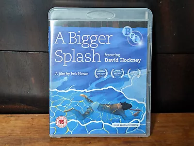 A BIGGER SPLASH Blu Ray + DVD 1973 David Hockney BFI Art Dual Format + Booklet • £10.49