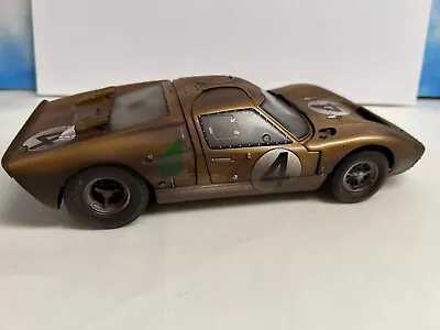 1:18 EXOTO GT-40 MK II #4 FORD 1966 LeMAN WEATHERED 1/66? LIMITED ED. HAWKINS • $319