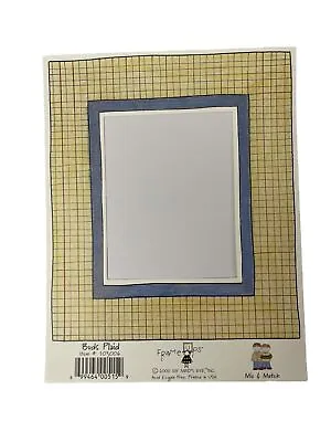 BUDS PLAID Die-Cut “Frame Ups”Frame(5”x5-1/2”)My Minds Eye•Boys•Best Friends• • $2.59