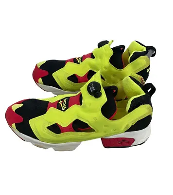 Reebok Instapump Fury Citron Men's Sneakers Vintage 1993 RB402-BYC RARE Size 13 • $117.61