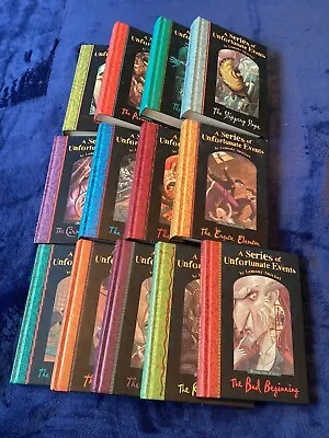 £29.99 • Buy A Series Of Unfortunate Events - 13 Book Set - Lemony Snicket - Rrp £88