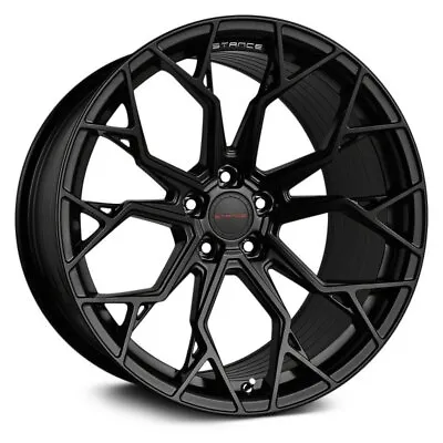 Stance 19  Sf10 Matte Black Concave Wheel Rims Fits Nissan Maxima • $1550