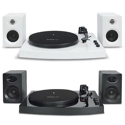 $189 • Buy Mbeat Pro-M Stereo Turntable/Vinyl/Record Player System/Bluetooth Speakers