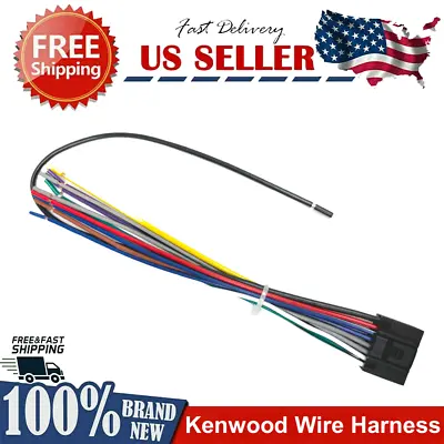 New Wire Harness For KENWOOD DDX-374BT DDX374BT Car Radio Replacement Part • $8.75