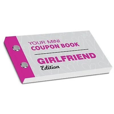 Romantic Gift For Girlfriend Couple Gift Fun Coupon Book Valentines Birthday • £9.99