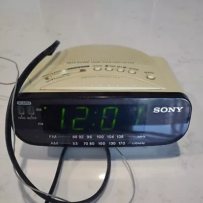 Sony Clock Radio Alarm Vintage • $14.90