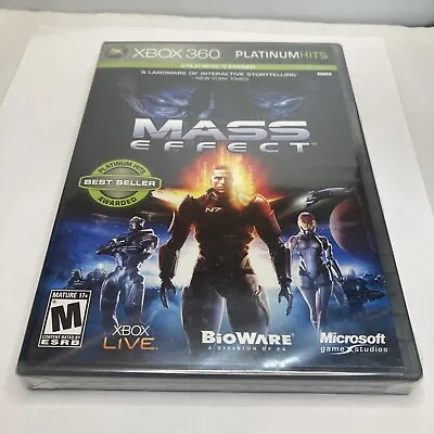 Mass Effect -- Platinum Hits (Microsoft Xbox 360 2009) Brand New And Sealed • $6