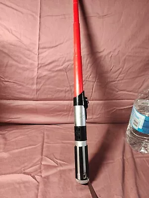 Star Wars Lightsaber HASBRO 2015 RED Missing Parts Does Not Work • $7