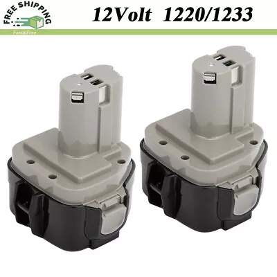 2X 12V For Makita 4.8Ah Battery 1200 1222 1220 1233 1234 1235 PA12 6213D 6217D • $25.89