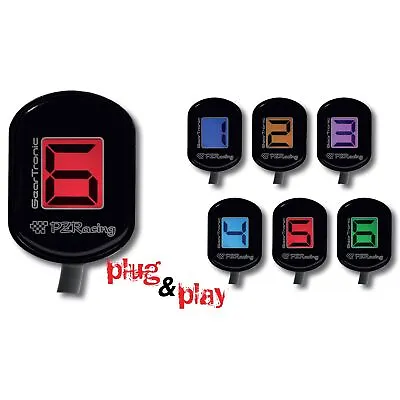 PZRacing GearTronic Zero Gear Indicator For Kawasaki 2013 Z1000SX • £79.99