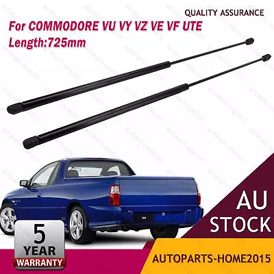 Rear Gas Struts Hard Lid Cover 725mm For Commodore VU VY VZ VE VF UTE NEW • $36.80