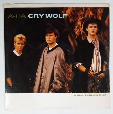 A-Ha: Cry Wolf 12'' Maxi Lp • $9