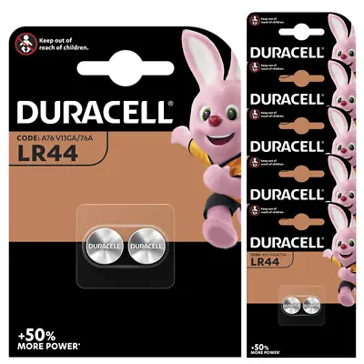 Duracell LR44 AG13 A76 V13GA Button Cell Batteries X 12 **Long Expiry** • £7.49