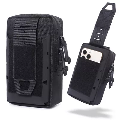 Tactical Molle EDC Utility Pouch Phone Pouch Holder Small Gadget Organizer Bag • $7.89