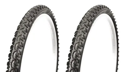 Two (2) Deli MTB Mountain Bicycle Tire 26  X 2.0  Black S176 Pair • $44.99