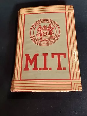Original 1930s MIT Book Cover Massachusetts Institute Of Technology Hardcover • $74