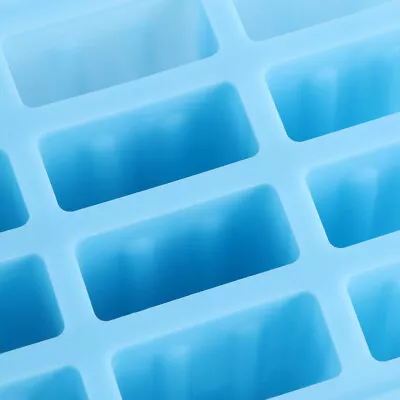 (Blue)12-Grids Food Grade Silicone Ice Cream Mold Maker Making Tool With FD • $22.16