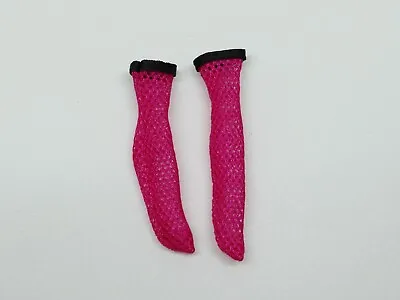 Monster High Replacement Draculaura Sweet Screams Pink Fish Net Socks Stockings • $39.99