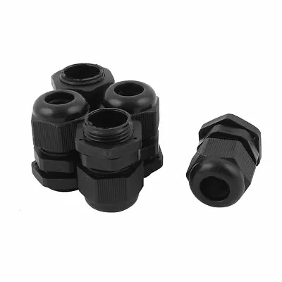 5pcs Plastic PG11 3/8NPT Thread 5-10mm Wire Waterproof Fastener Cable Gland • $6.30