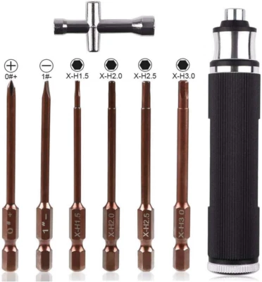 £18.41 • Buy Makerfire RC Car Tool Kit - 7 In1 RC Tool Kit Portable RC Tool Set With Cross RC