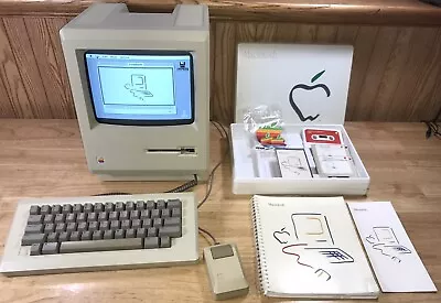 1984 APPLE MACINTOSH Model M0001 1st MAC 128K 40th Anniversary! PICASSO KIT NICE • $4999.99