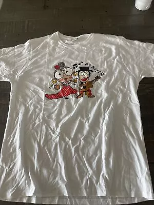 Vintage Cartoon Mariachi Band Funny T Shirt Size Large Mens Dc7 • $17.09