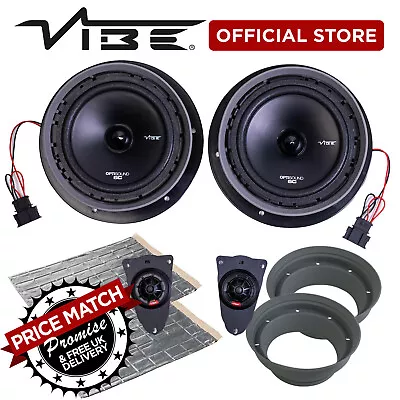 VIBE 6.5  Car Audio VW T5 Plug & Play 270W Peak Speaker Upgrade Kit • £149.99