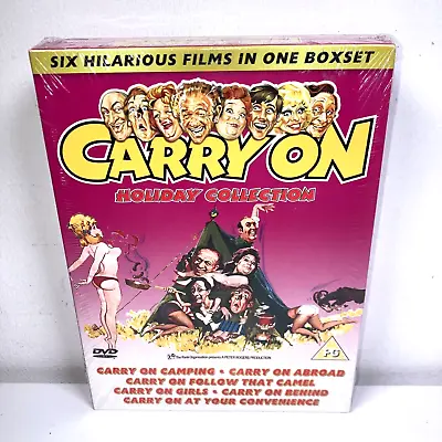 Carry On Holiday Collection DVD Box Set 6 Movies Brand New And Sealed Free Post • £39.99