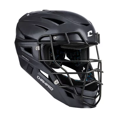 Champro Cannon Baseball/Softball Catcher's Helmet - Navy - Large • $74.95