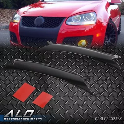 Pair Headlight Eyelids Cover Fit For 06-09 VW Golf GTI JETTA R32 Rabbit MK5 • $9.50